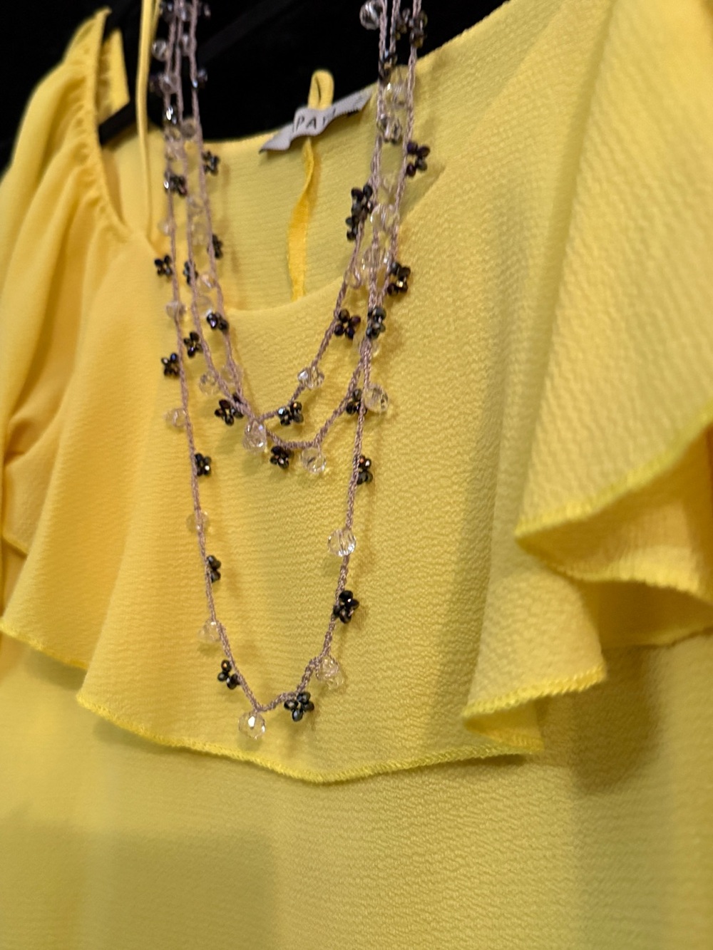 Lemon yellow size S , Women's Blouse